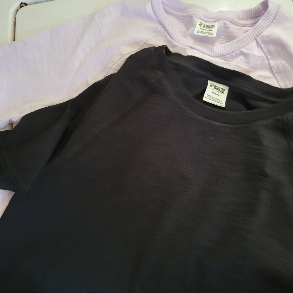 *BUNDLE* 2 VS PINK Gym Crop Tops